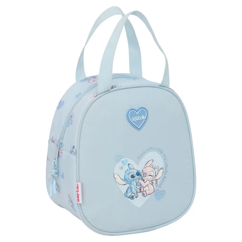 Bolsa portameriendas Stitch Disney termo