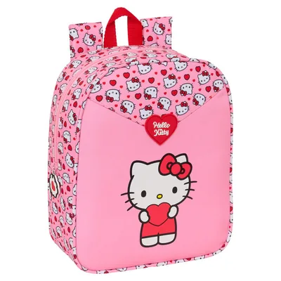 Mochila Hello Kitty 27cm adaptable