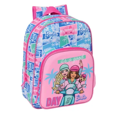 Mochila Good Day Barbie 34cm adaptable