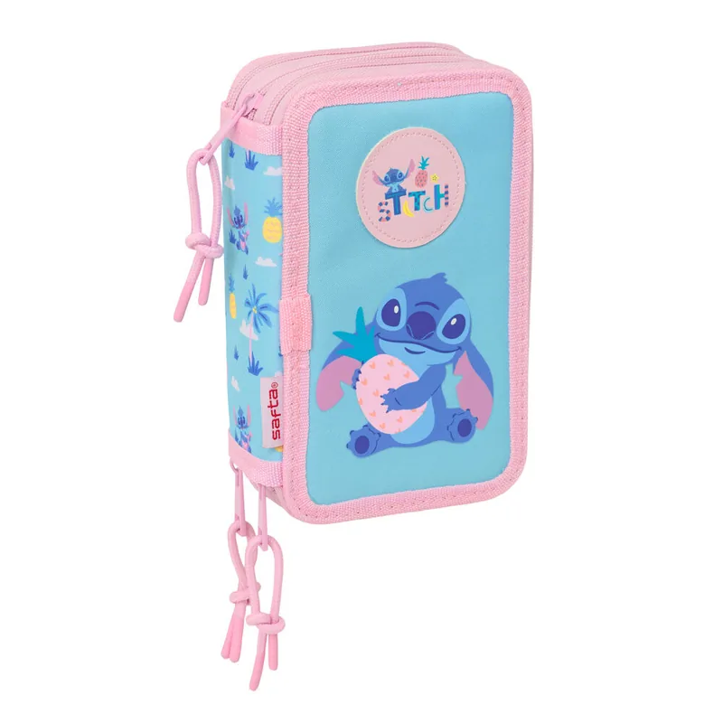 Plumier Waves Stitch Disney triple 37pzs