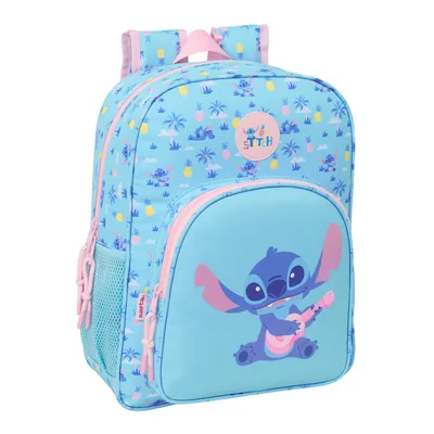 Mochila Waves Stitch Disney 38cm adaptable