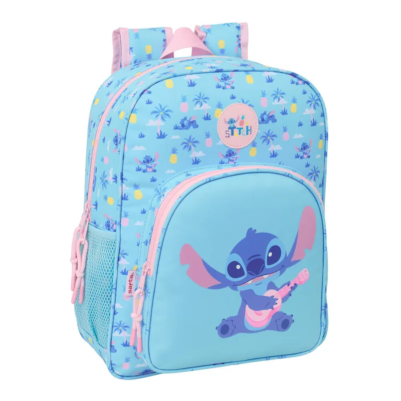Mochila Waves Stitch Disney 38cm adaptable
