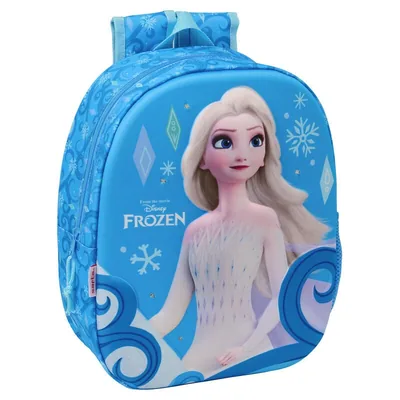 Mochila 3D LED Frozen Disney 33cm