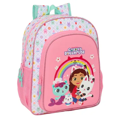 Mochila La Casa de Muñecas de Gabby 38cm adaptable