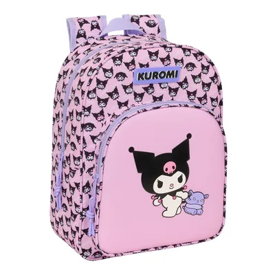 Mochila Kuromi Hello Kitty 34cm adaptable