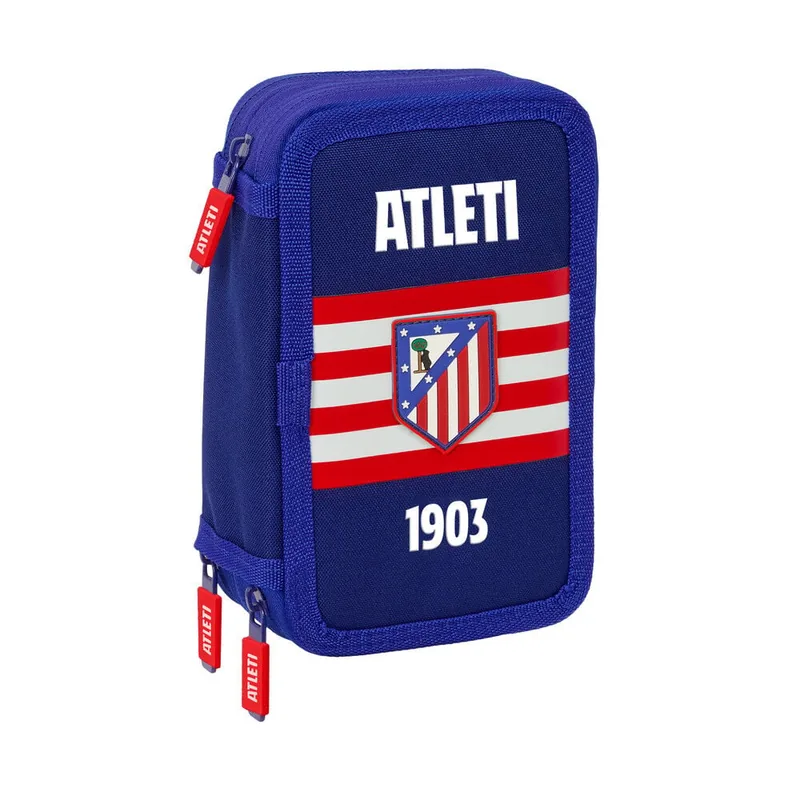 Portatodo Atletico de Madrid triple 37pzs