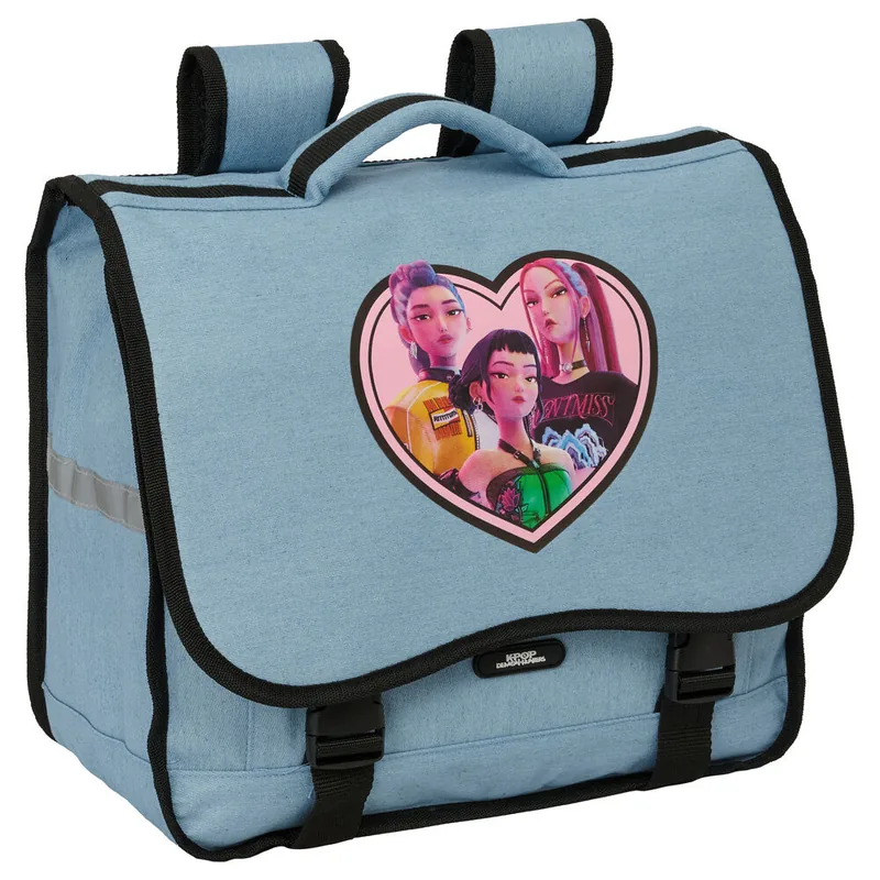 Mochila cartera Huntrix Kpop Demon Hunters 40cm
