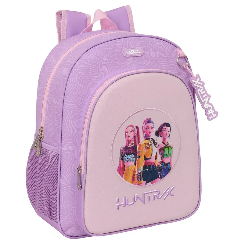 Mochila Iconic Kpop Demon Hunters 38cm adaptable