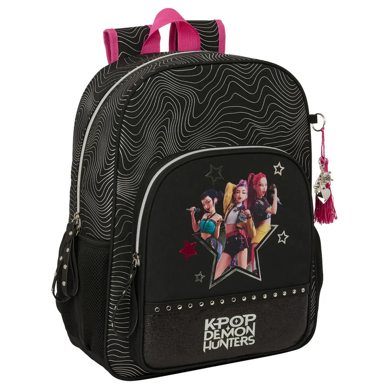 Mochila Energy Kpop Demon Hunters 42cm adaptable