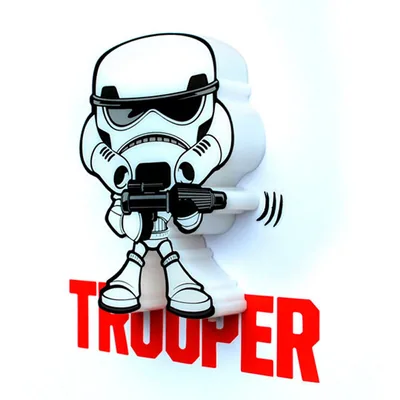 Lampara 3D Light FX mini Storm Trooper Star Wars