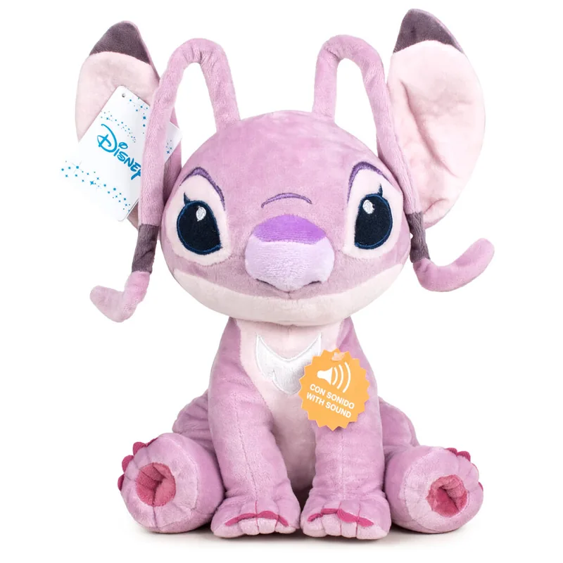Peluche Angel Stitch Disney soft 40cm*