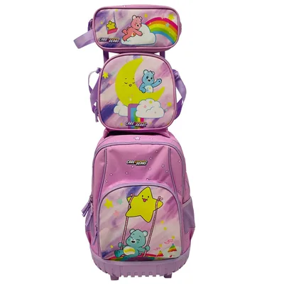 Set Trolley + portatodo + bolsa portameriendas Osos Amorosos