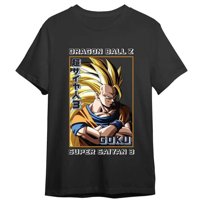 Camiseta Goku Super Saiyan Dragon Ball Z adulto