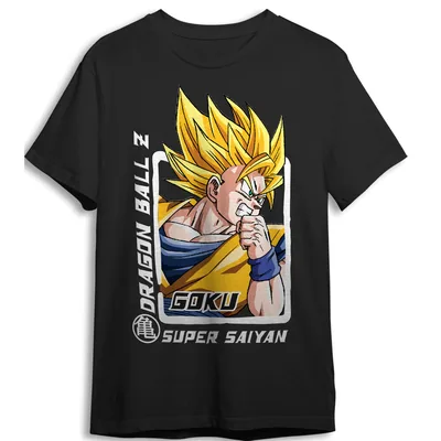 Camiseta Goku Super Saiyan Dragon Ball Z adulto