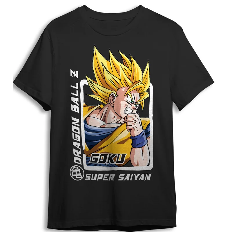 Camiseta Goku Super Saiyan Dragon Ball Z adulto