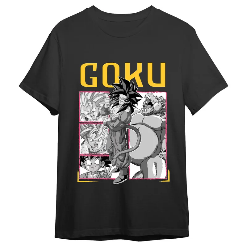 Camiseta Goku Super Saiyan 4 Dragon Ball GT adulto