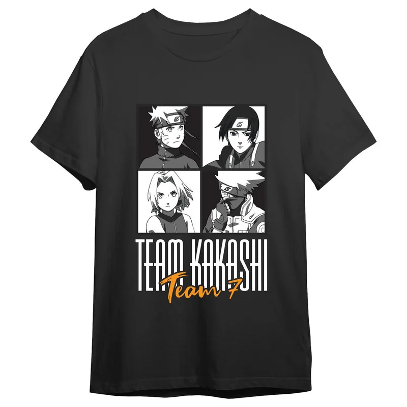 Camiseta Team Kakashi Naruto Shippuden adulto