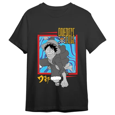 Camiseta Monkey D. Luffy Attack One Piece adulto
