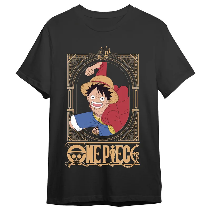 Camiseta Monkey D. Luffy Attack One Piece adulto