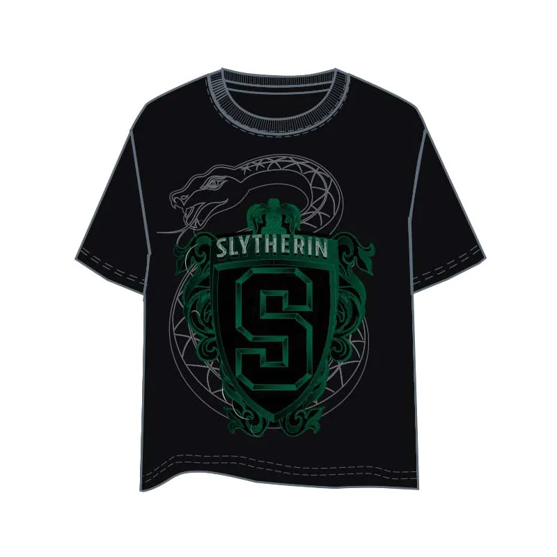 Camiseta Slytherin Harry Potter adulto