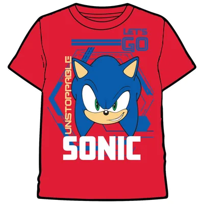 Camiseta Sonic Unstoppable Sonic The Hedgehog adulto
