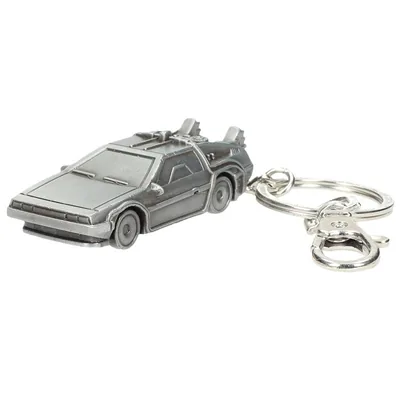 Llavero 3D metal Delorean Regreso al Futuro