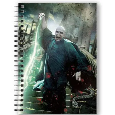 Cuaderno A5 3D Voldemort Harry Potter