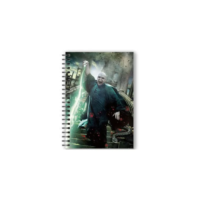Cuaderno A5 3D Voldemort Harry Potter