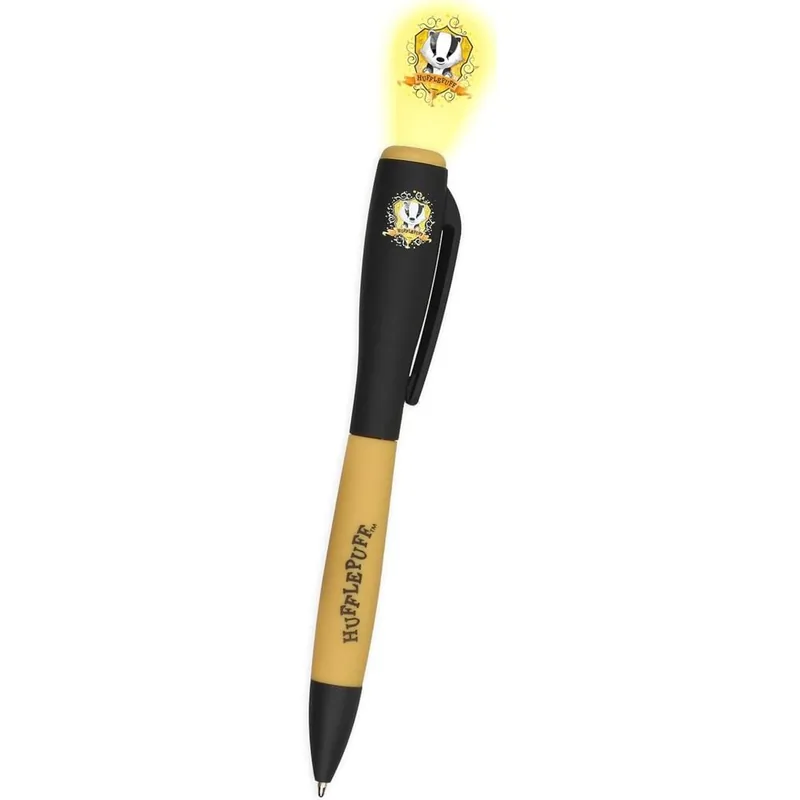 Boligrafo proyector luz Hufflepuff Harry Potter