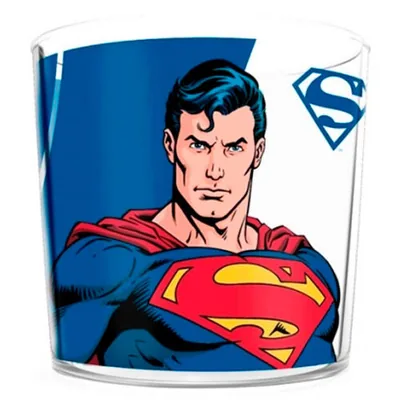 Vaso cristal Superman DC Comics