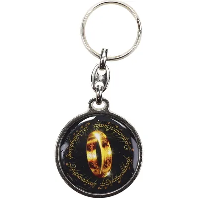 Llavero Redondo The One Ring El Señor De Los Anillos