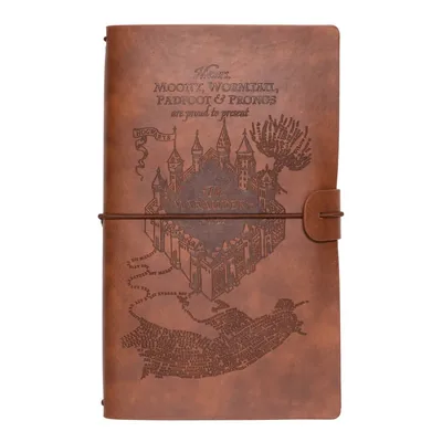 Cuaderno de viaje Mapa Merodeador Harry Potter