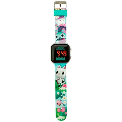 Reloj led La Casa de Muñecas de Gabby