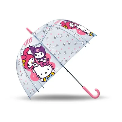 Paraguas manual Hello Kitty and Friends 46cm
