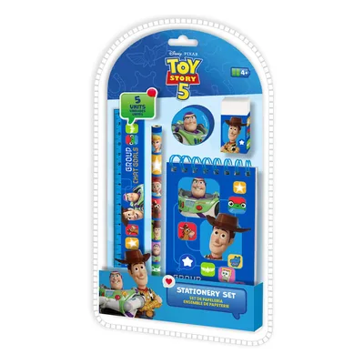 Set papeleria Toy Story Disney Pixar 5pzs