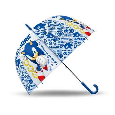 Paraguas transparente Sonic the Hedgehog 46cm