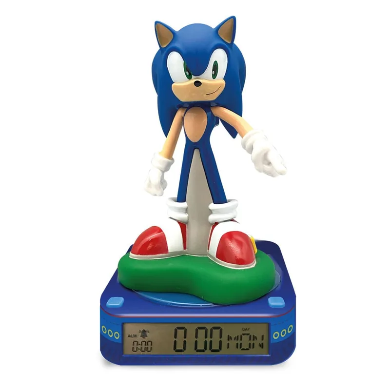 Lampara despertador 3D Sonic the Hedgehog