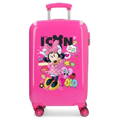 Maleta trolley ABS Enjoy Minnie Disney 55cm