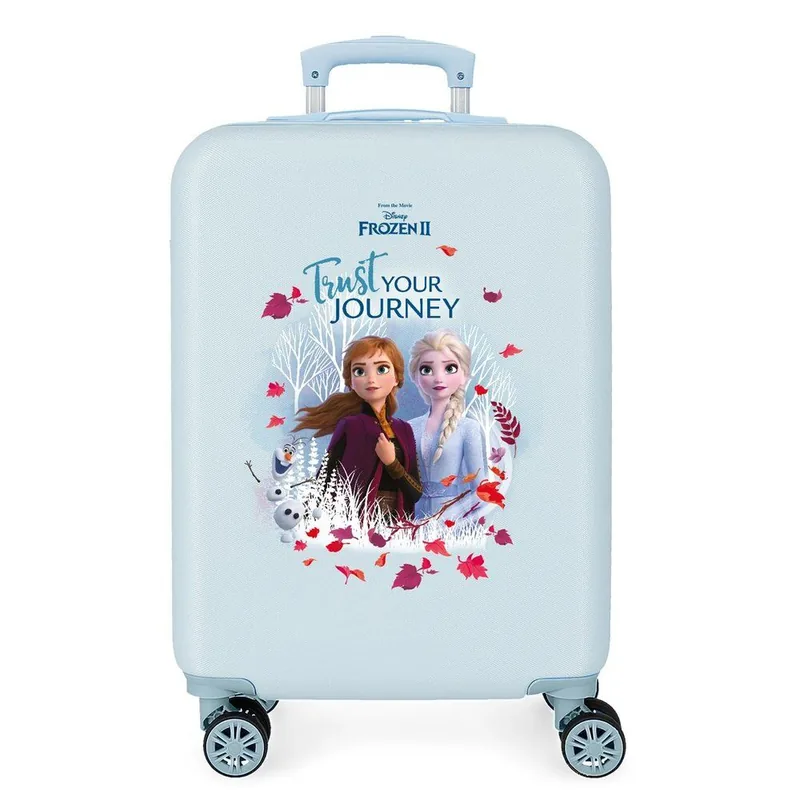 Maleta trolley ABS Trust Your Journey Frozen Disney 55cm