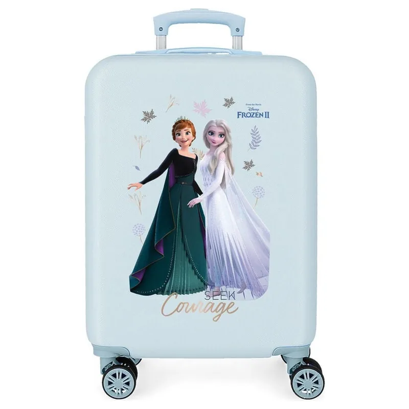 Maleta trolley ABS Seek Courage Frozen Disney 55cm