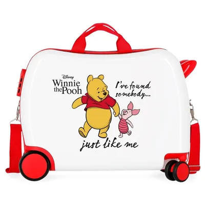 Maleta trolley ABS Piglet & Winnie The Pooh Disney 50cm