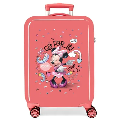 Maleta trolley ABS Loving Life Minnie Disney 55cm