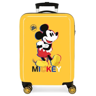 Maleta trolley ABS 3D Mickey Disney 55cm