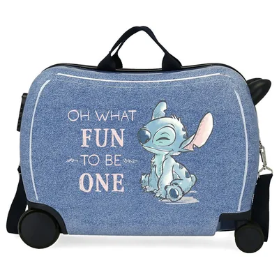Maleta trolley ABS Dance It Out Stitch Disney 50cm