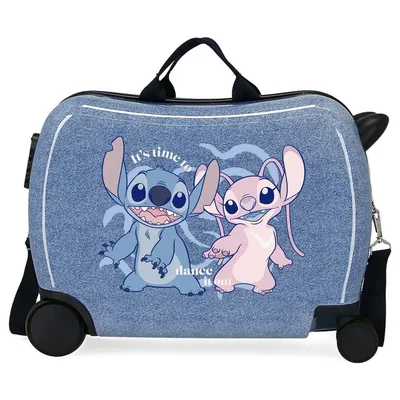 Maleta trolley ABS Dance It Out Stitch Disney 50cm