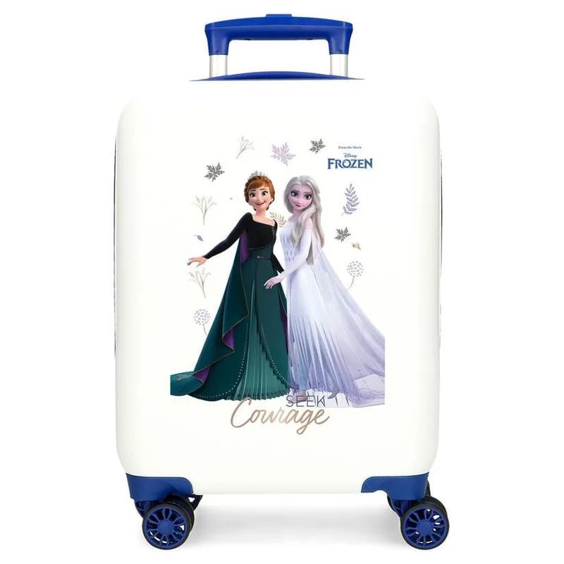 Maleta trolley ABS Seek Courage Frozen Disney 50cm