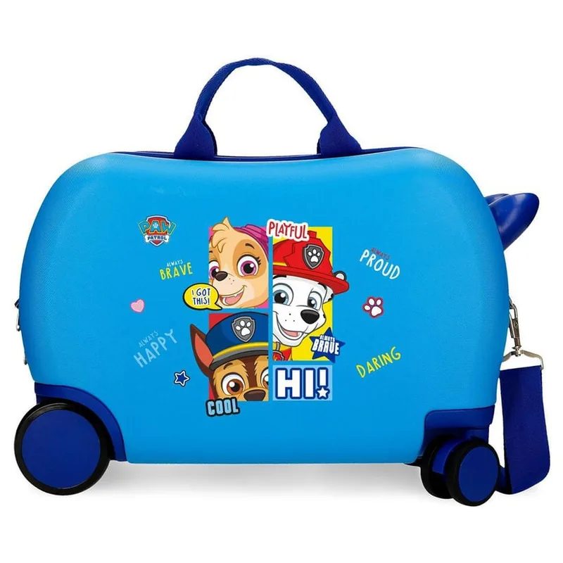 Maleta trolley ABS Be Happy Patrulla Canina Paw Patrol 45cm