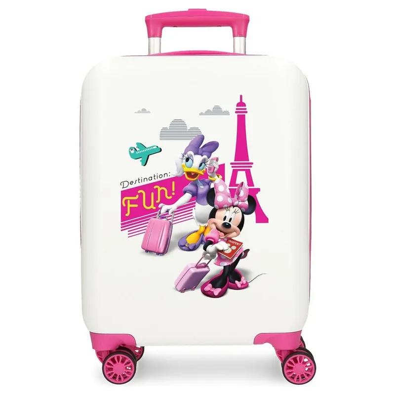 Maleta trolley ABS Fun Minnie & Daisy Disney 50cm