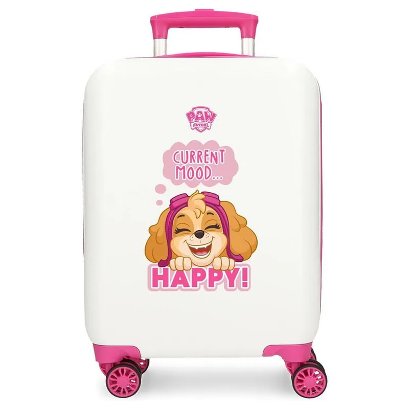 Maleta trolley ABS Skye Patrulla Canina Paw Patrol 50cm