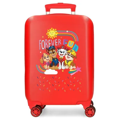 Maleta trolley ABS Forever Fun Patrulla Canina Paw Patrol 50cm